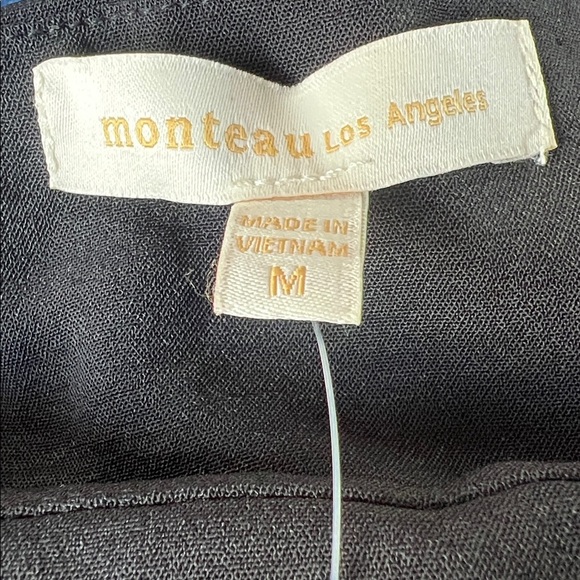 Monteau Los Angeles Black Skirt NWT M - Picture 2 of 5